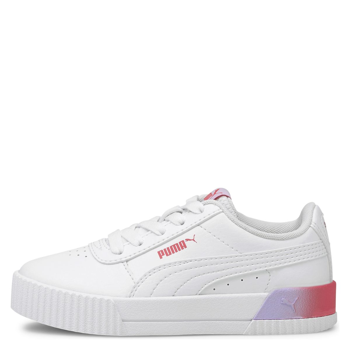 PUMA - Carina Summer Fade Ps Zapatilla Urbana Niña Blanco