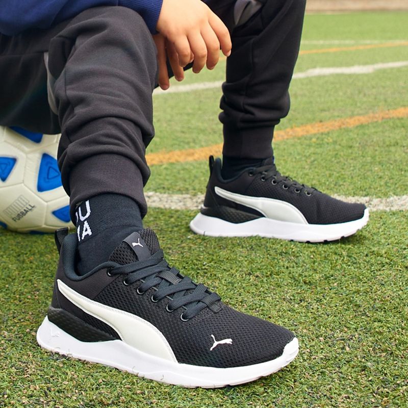 PUMA - Anzarun Lite Jr Zapatilla Urbana Niño Negro (19 a 25) Puma