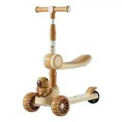 GENERICO - Monopatín Capybara Musical Con Luces Led Infantil 3 En 1