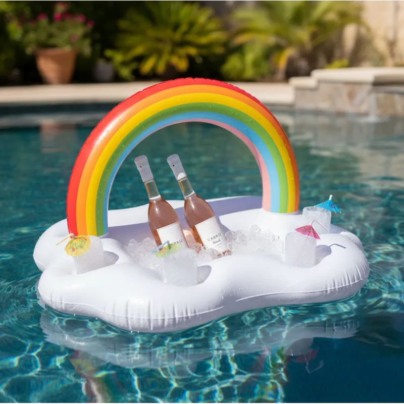 GENERICO - Flotador Inflable Posa Vasos De Piscina