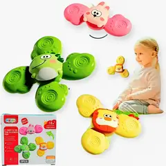 GENERICO - Juguete Educativo Spinner Giradores Frecuentes 3 Piezas
