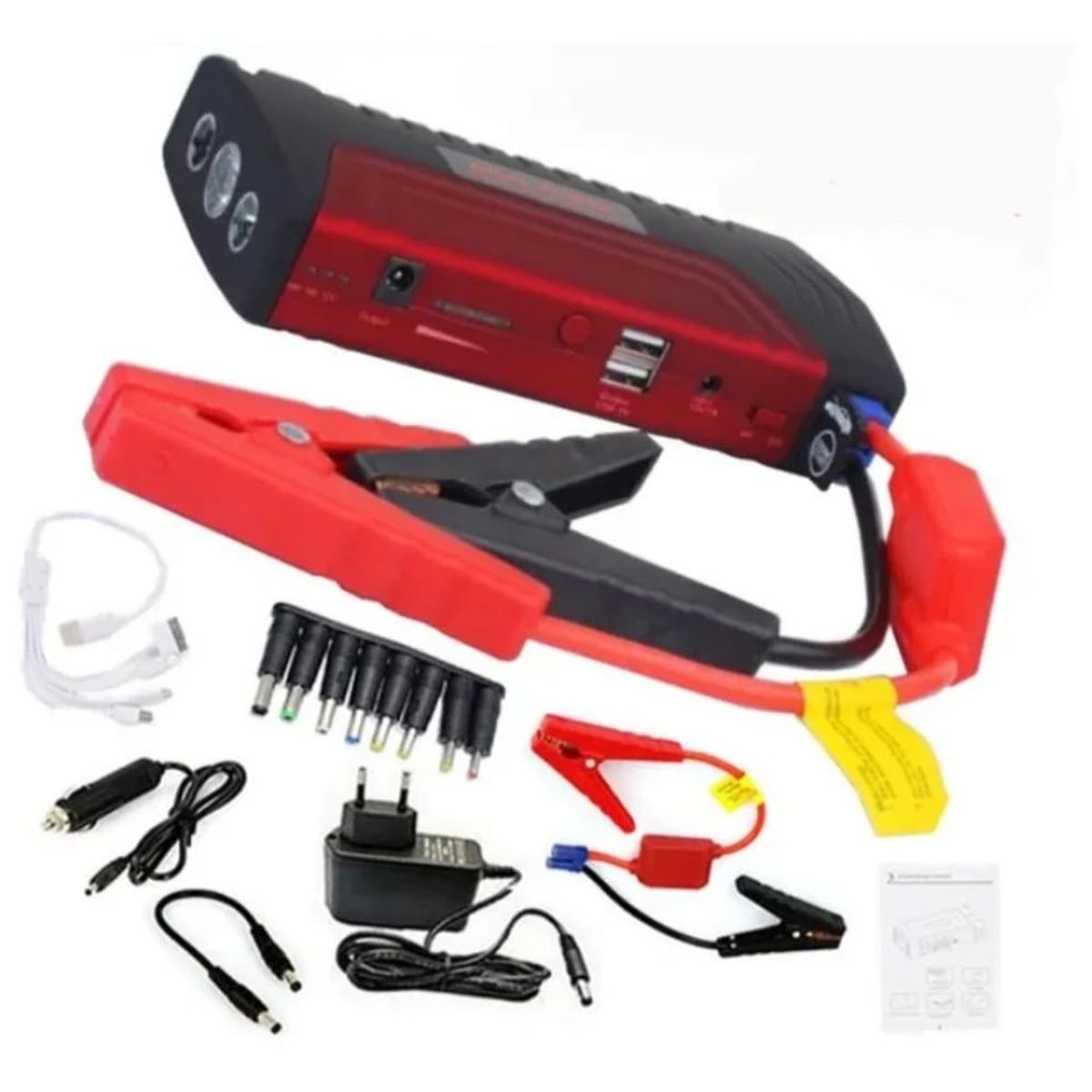 GENERICO - Arrancador Partidor Batería 68ah vehículo 12v Motor 1.6