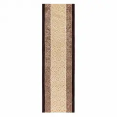 MROTTO - Alfombra Pasillo Cafe 80 cm x 120 cm ANTIDESLIZANTE Sin Terminacion