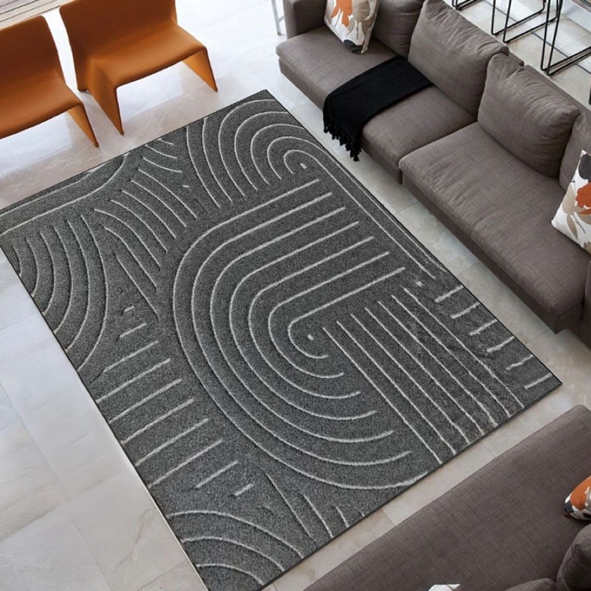 GENERICO - ALFOMBRAS GRUESAS TIPO JACQUARDS DE ALGODON