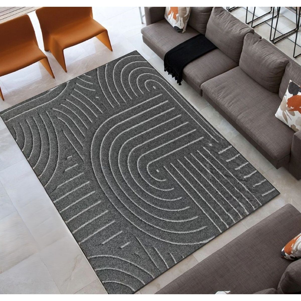 GENERICO - ALFOMBRAS GRUESAS TIPO JACQUARDS DE ALGODON