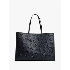TOMMY HILFIGER - Tote City Monogram Azul