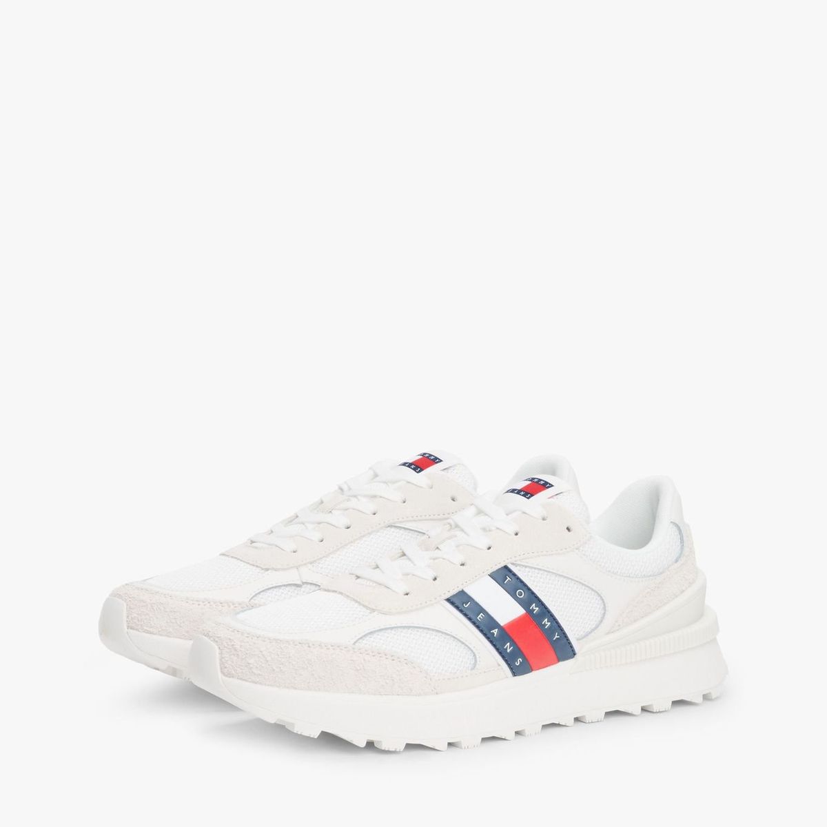 TOMMY HILFIGER - Zapatillas Con Suela Dentada Blanco Tommy Jeans