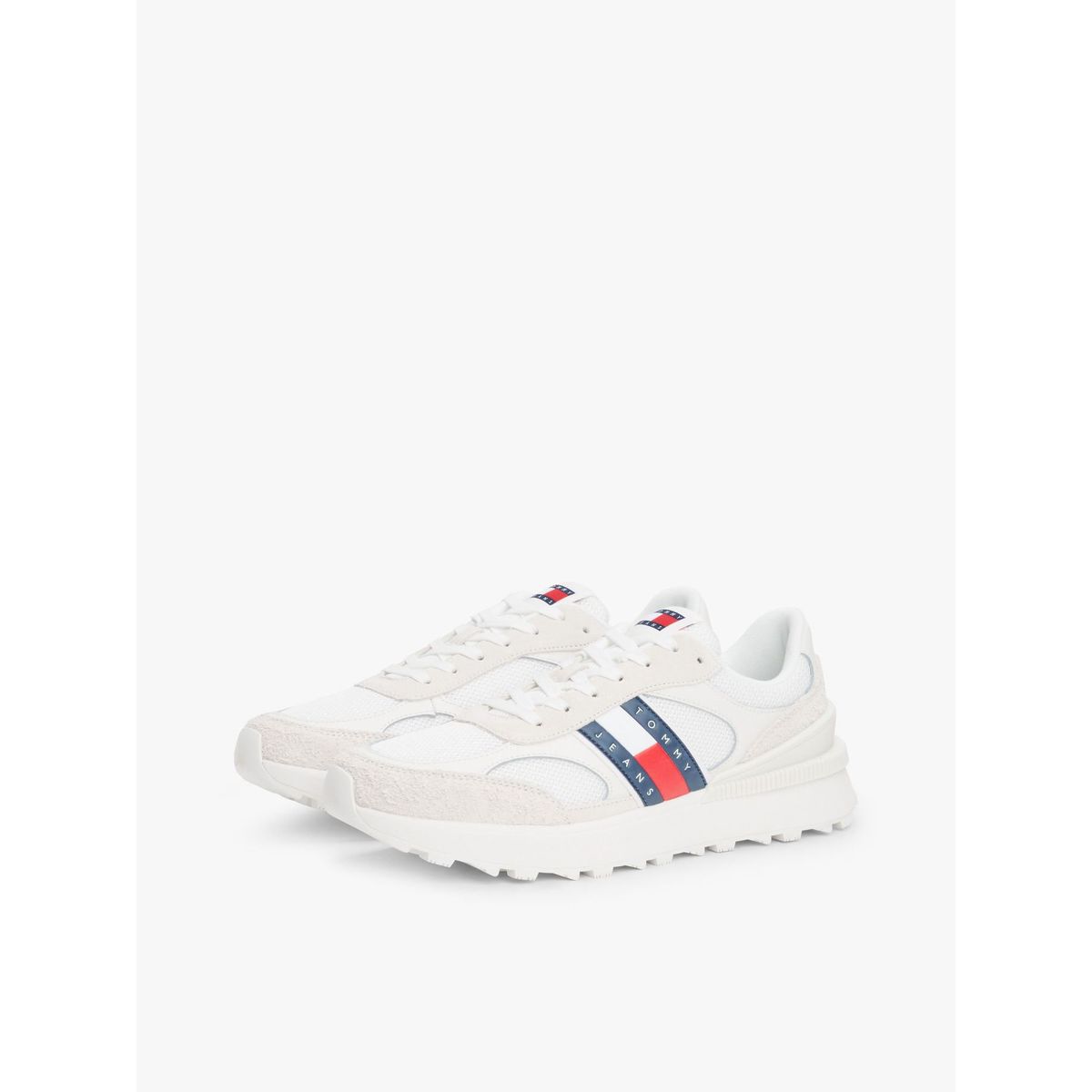 TOMMY HILFIGER - Zapatillas Con Suela Dentada Blanco Tommy Jeans