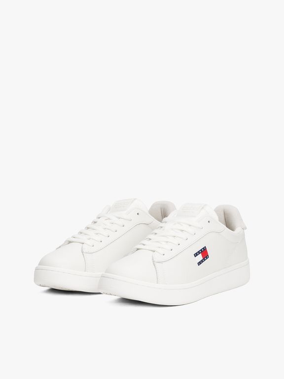 Zapatillas Archive De Cuero Blanco Tommy Jeans