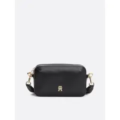 TOMMY HILFIGER - Bandolera Chic Con Monogram Negro