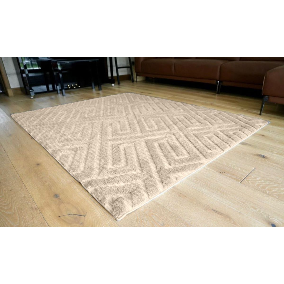 GENERICO - ALFOMBRAS GRUESAS TIPO JACQUARDS  DE ALGODON