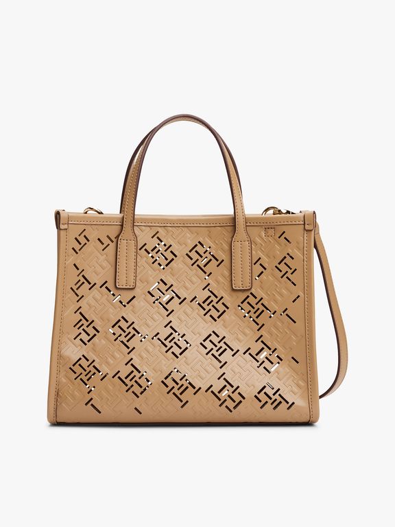 Tote City Con Monograma Cafe Cafe TALLA UNICA