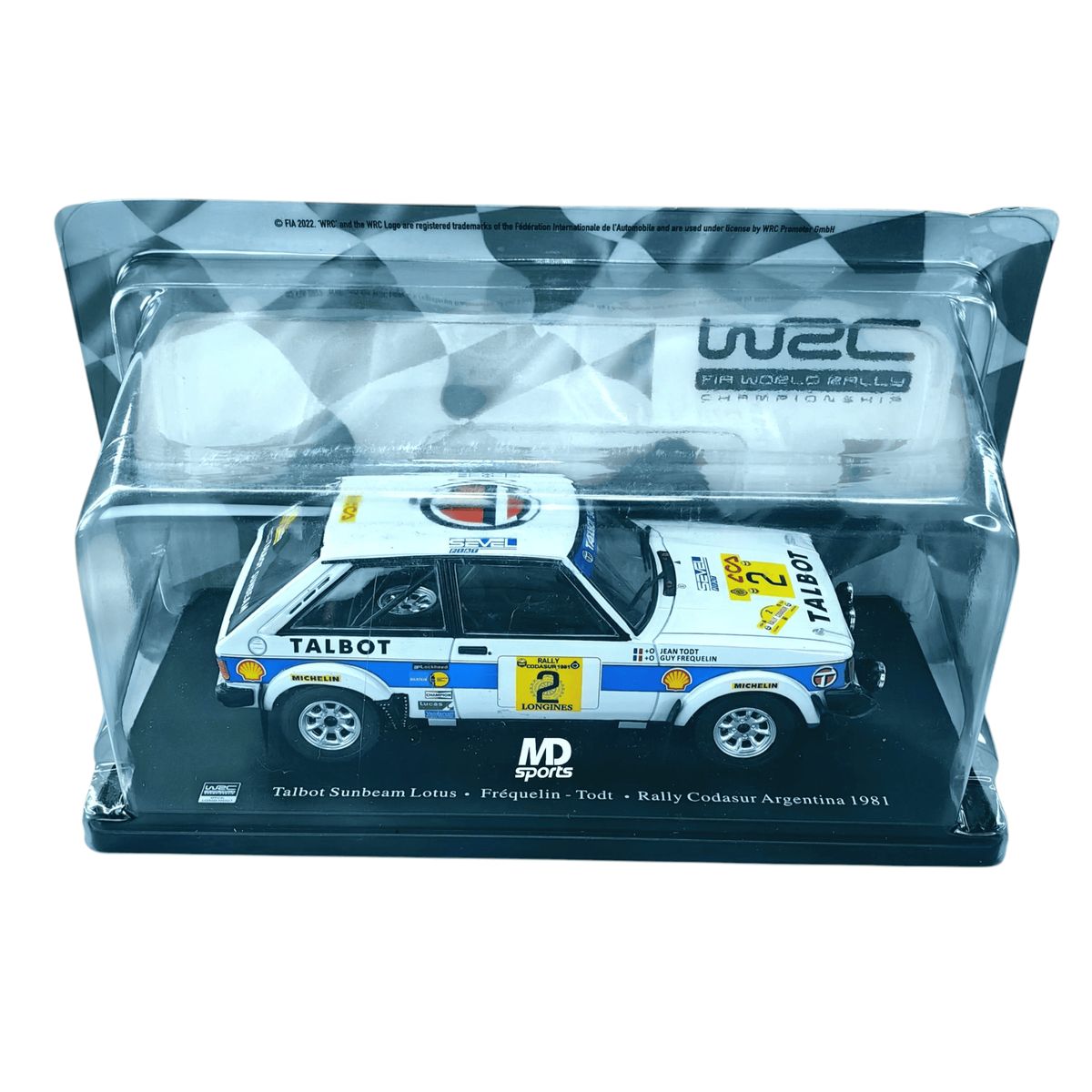 RALLY - Auto Lotus Talbot Rally Argentina 1981 G.Frequelin Esc 1:24