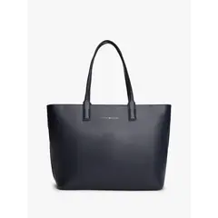 TOMMY HILFIGER - Tote Essential Con Logo Azul
