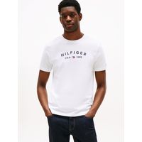 Polera Con Logo Estampado Blanco