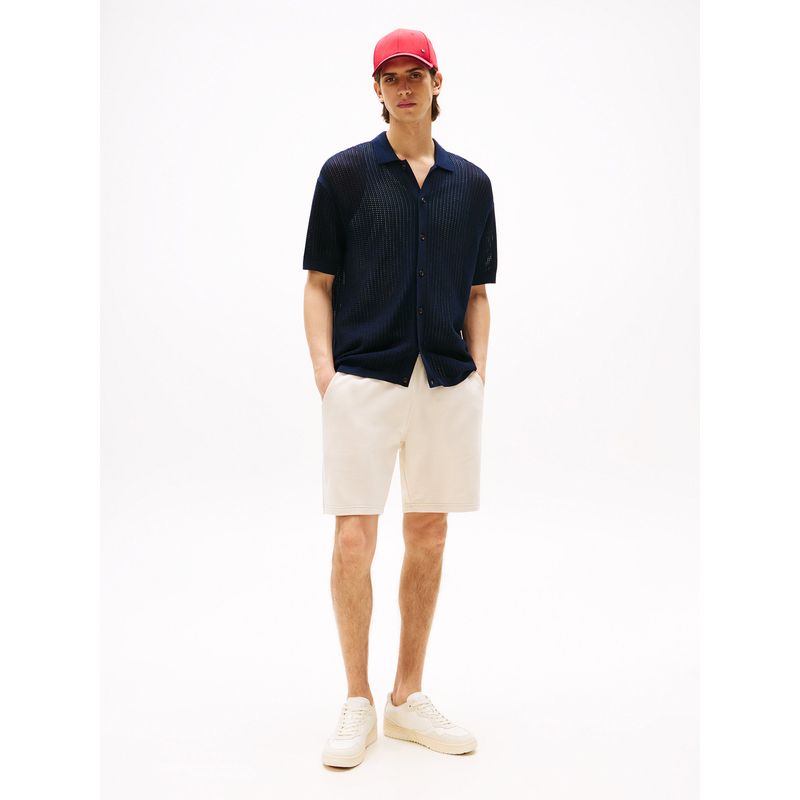 TOMMY HILFIGER - Short Essential Terry Beige Tommy Hilfiger