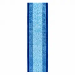 MROTTO - Alfombra Pasillo Azul 70 cm x 120 cm ANTIDESLIZANTE Sin Overlock
