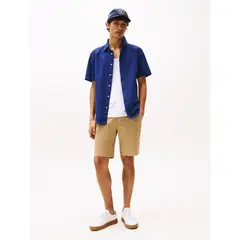 TOMMY HILFIGER - Short Essential 1895 De Algodón Beige