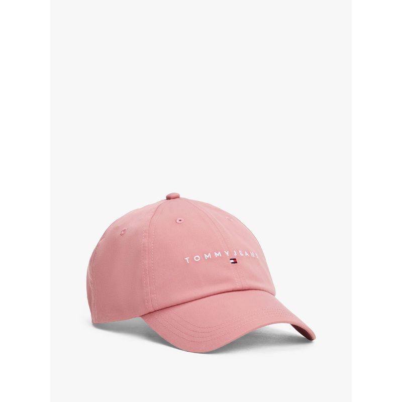 TOMMY HILFIGER - Jockey De Seis Paneles Con Logo Rosado Tommy Jeans