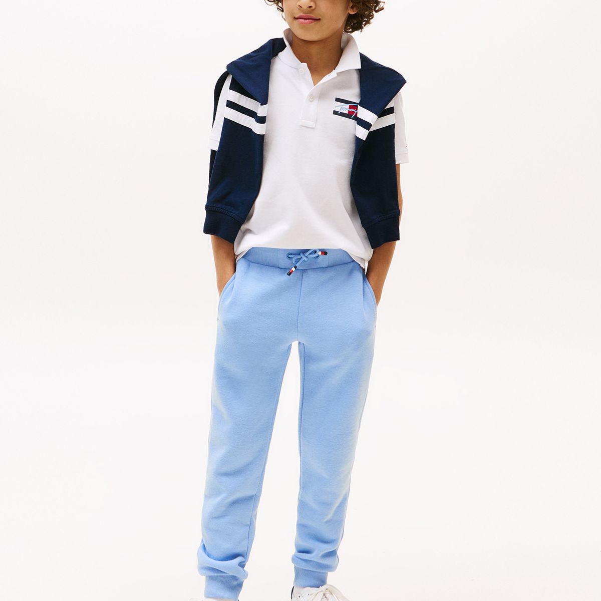 TOMMY HILFIGER - Jogger De Corte Regular Celeste Tommy Hilfiger