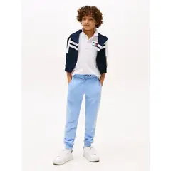 TOMMY HILFIGER - Jogger De Corte Regular Celeste