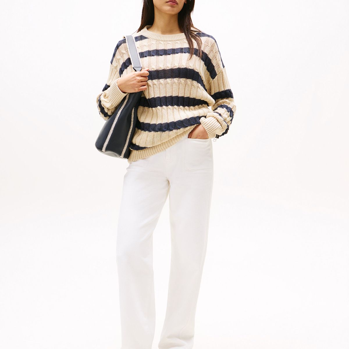 TOMMY HILFIGER - Jeans Relaxed Straight Blanco Tommy Hilfiger