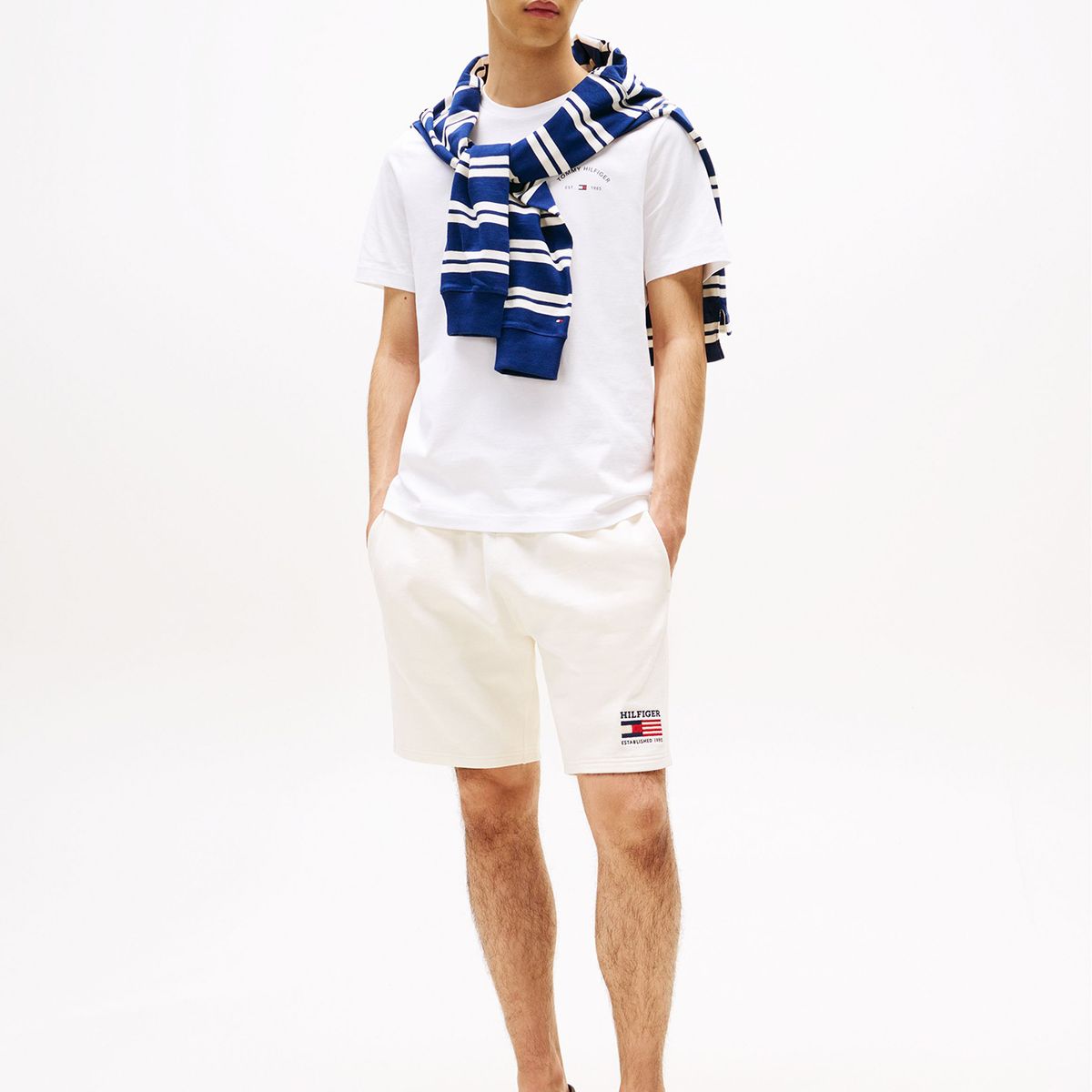 TOMMY HILFIGER - Polera Con Logo Hotel Blanco Tommy Hilfiger