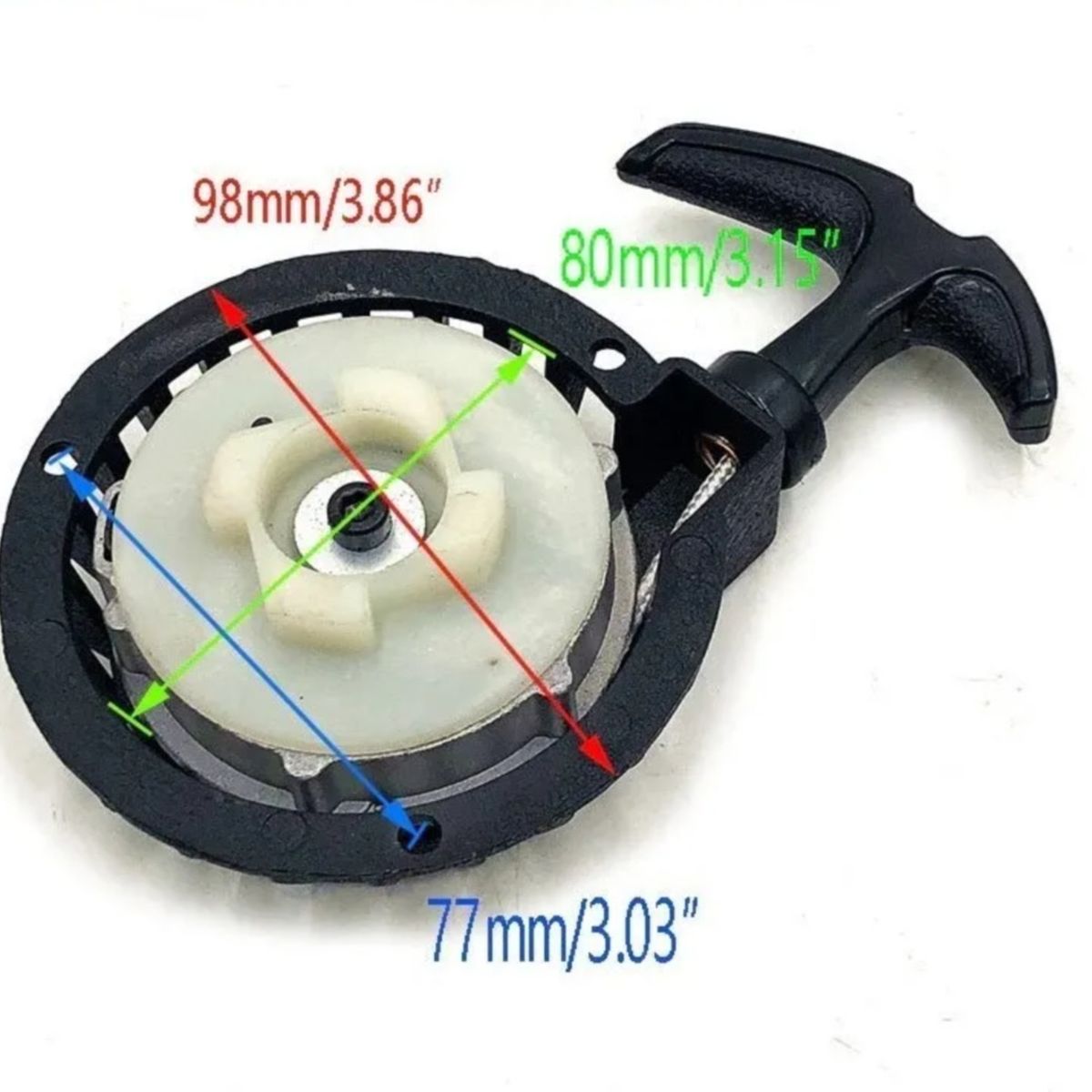 GENERICO - Partidor Tirador Piola Encendido Motor 47cc 49cc Cuatrimoto