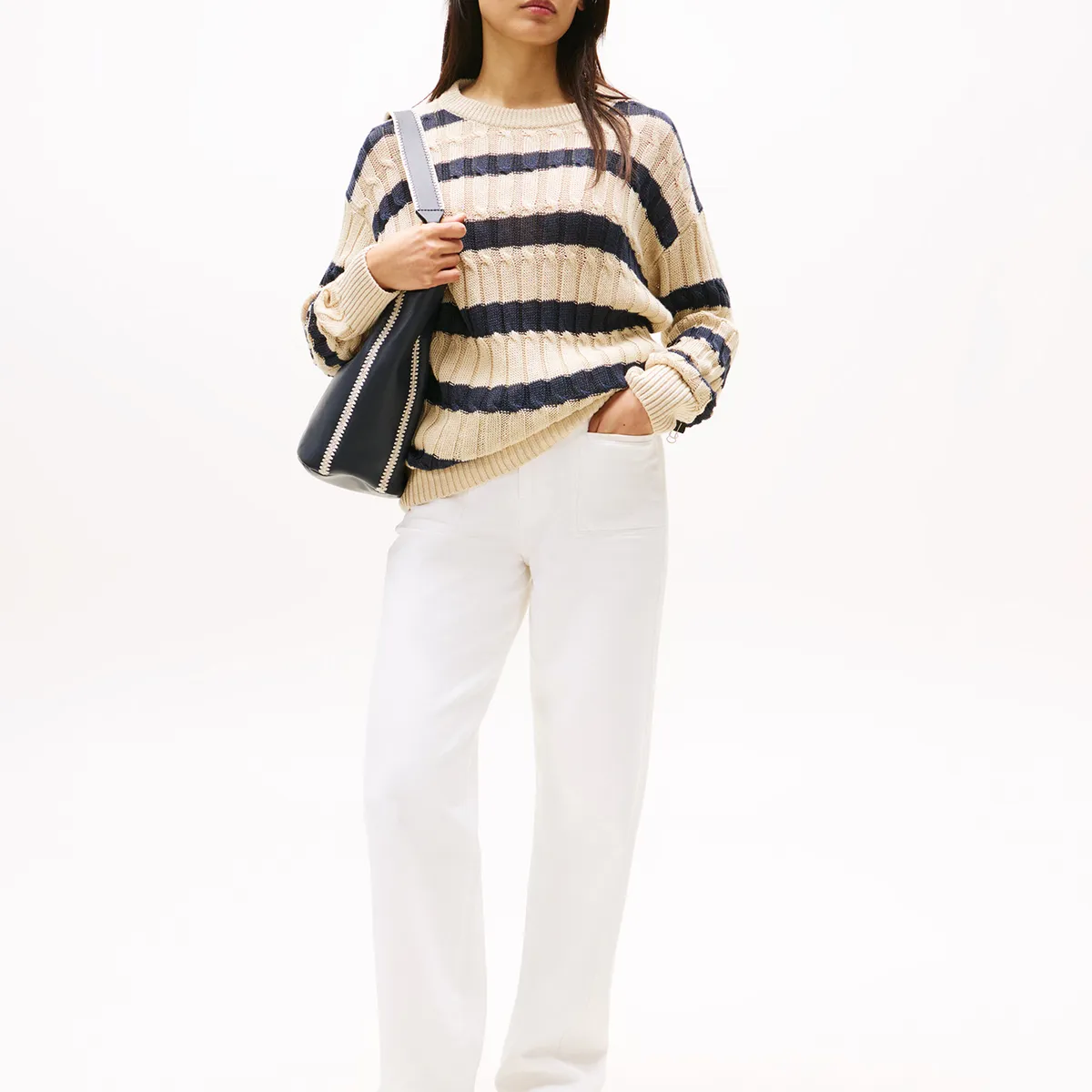 TOMMY HILFIGER - Jeans Relaxed Straight Blanco Tommy Hilfiger