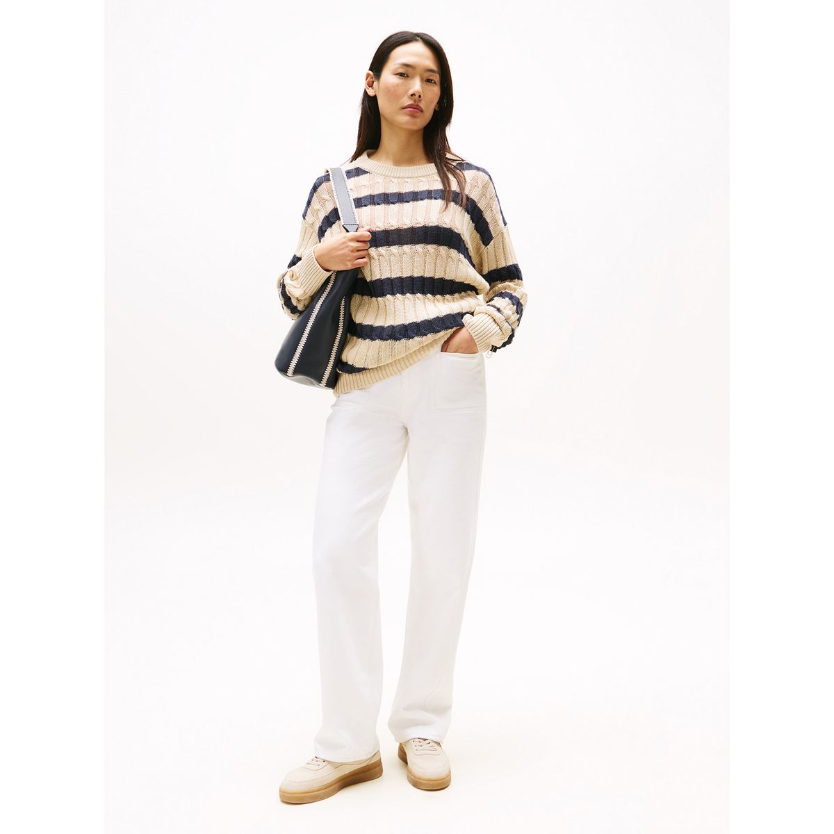TOMMY HILFIGER - Jeans Relaxed Straight Blanco Tommy Hilfiger