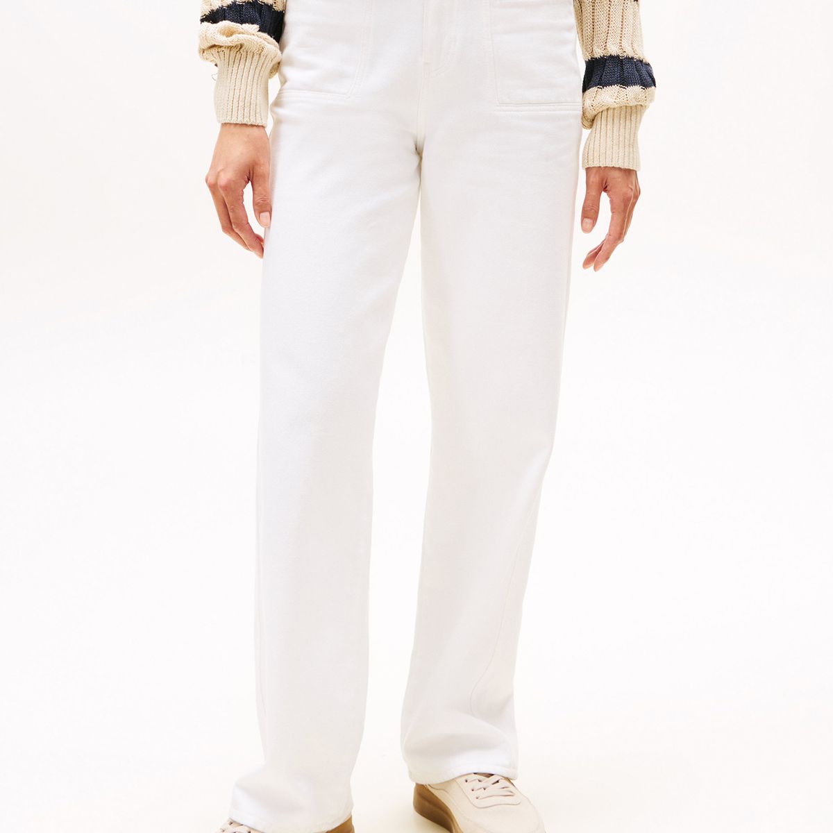 TOMMY HILFIGER - Jeans Relaxed Straight Blanco Tommy Hilfiger