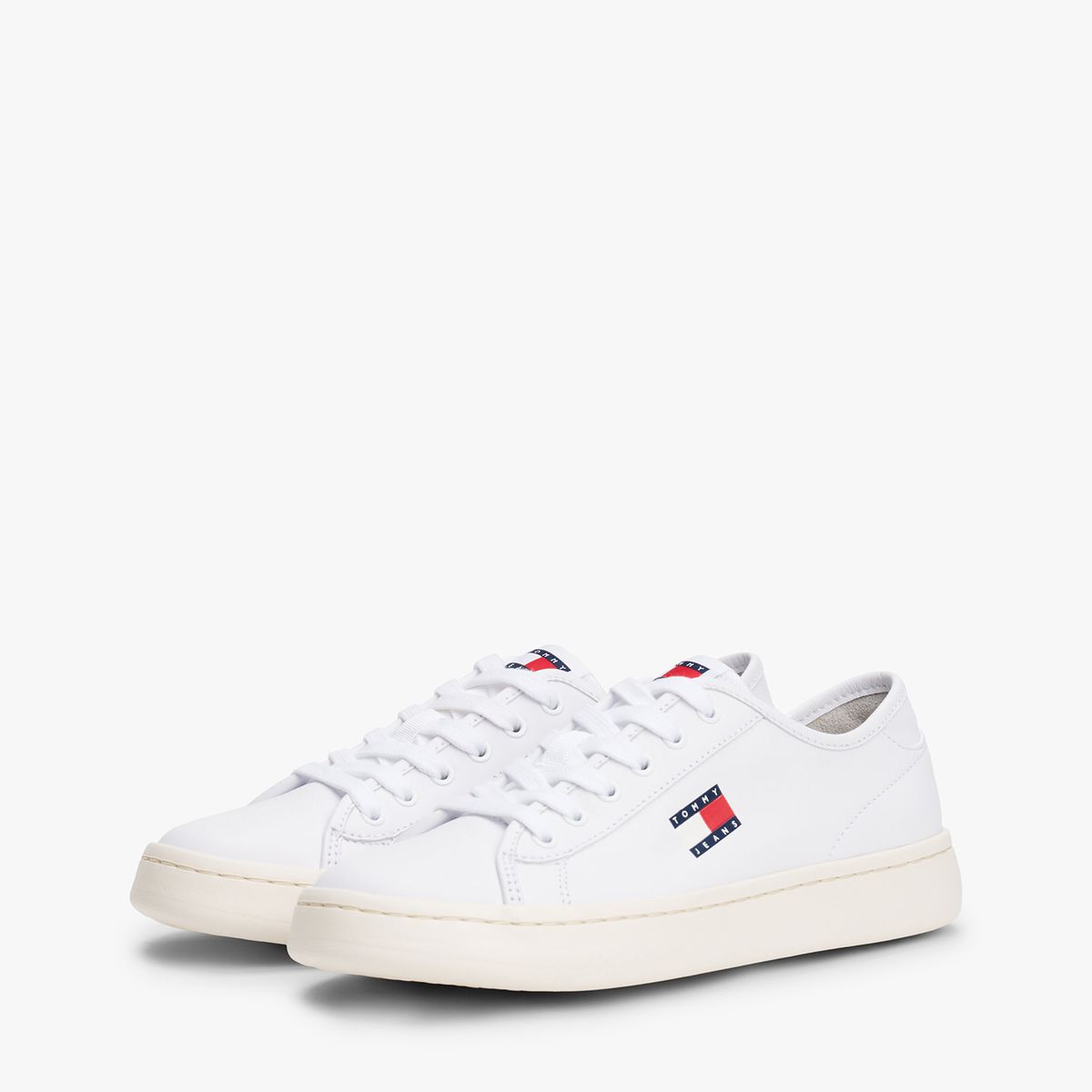 TOMMY HILFIGER - Zapatillas  Light Con Logo Blanco Tommy Jeans