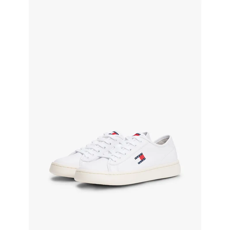 TOMMY HILFIGER - Zapatillas  Light Con Logo Blanco Tommy Jeans