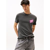Polera Novelty Con Estampado Negro Tommy Jeans