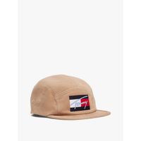 Jockey Script Flag Logo Beige