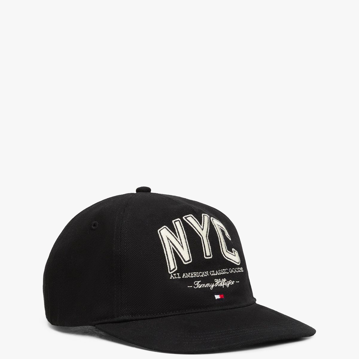 TOMMY HILFIGER - Jockey Flag Seasonal Con Logo Negro Tommy Hilfiger