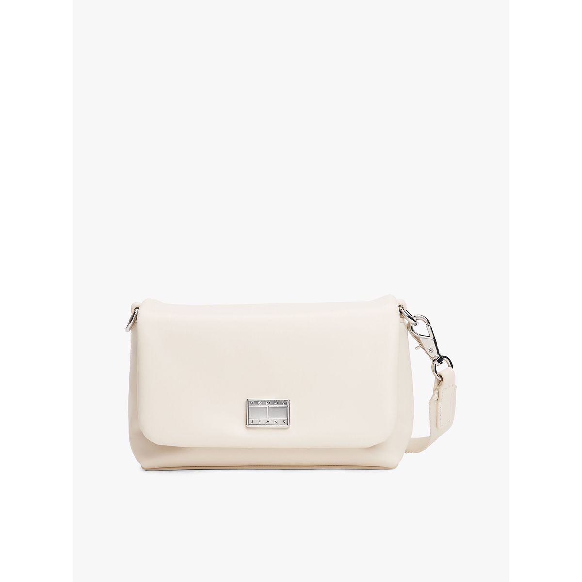 TOMMY HILFIGER - Crossover Con Logo Metálico Beige Tommy Jeans