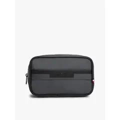 TOMMY HILFIGER - Neceser Classic Con Logo Metálico Gris