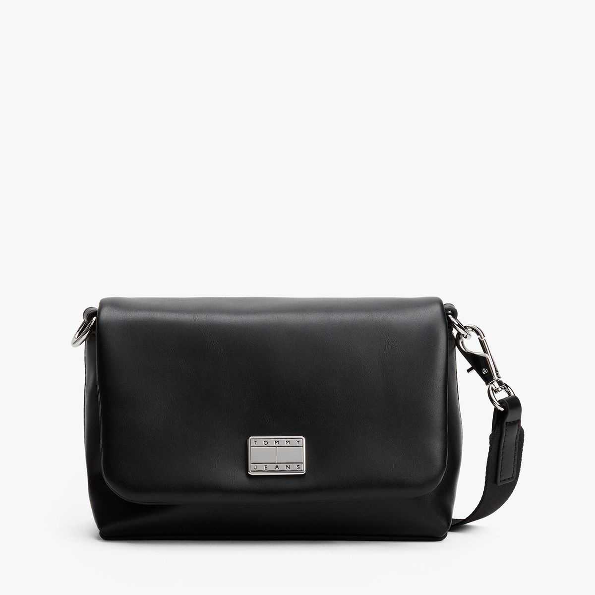 TOMMY HILFIGER - Crossover Con Logo Metálico Negro Tommy Jeans
