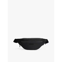 TOMMY HILFIGER - Banano Con Logo Texturizado Negro