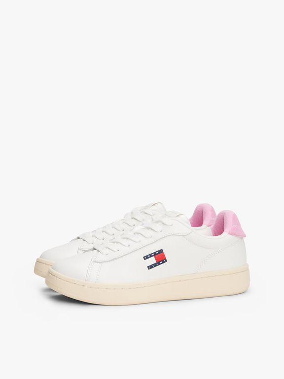 Zapatillas Archive De Cuero Blanco Tommy Jeans