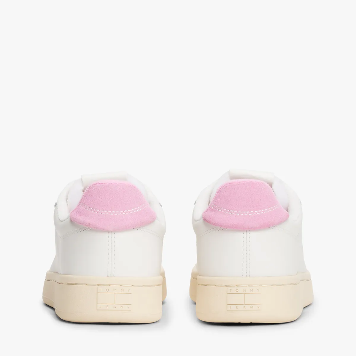 TOMMY HILFIGER - Zapatillas Archive De Cuero Blanco Tommy Jeans