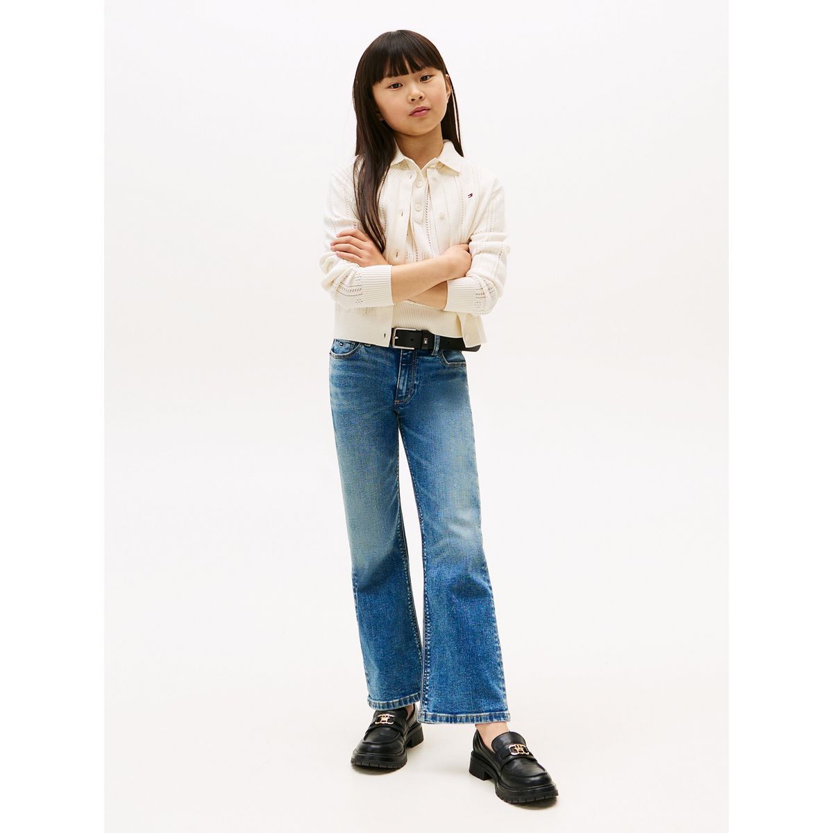 TOMMY HILFIGER - Jeans Acampanados Desteñidos Azul Tommy Hilfiger