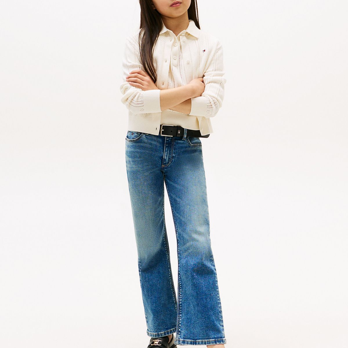 TOMMY HILFIGER - Jeans Acampanados Desteñidos Azul Tommy Hilfiger