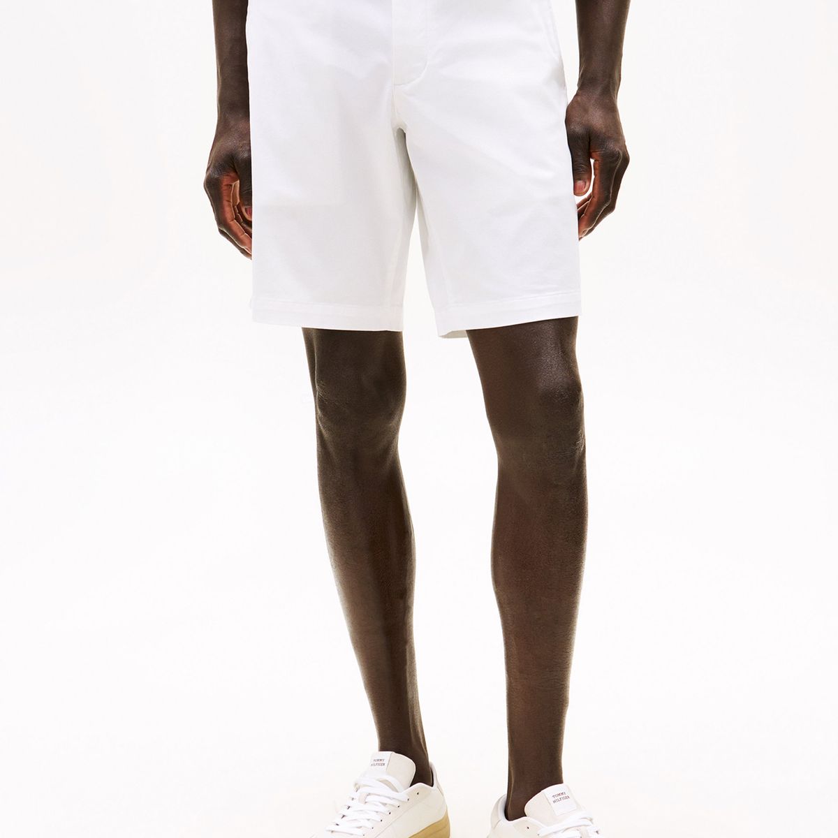 TOMMY HILFIGER - Short Essential 1895 De Algodón Blanco Tommy Hilfiger