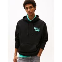 Polerón Hoodie Logo Gráfico Negro Tommy Jeans