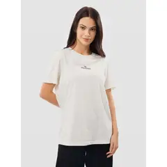 TOMMY HILFIGER - Polera Con Logo Gráfico Regular Fit Blanco
