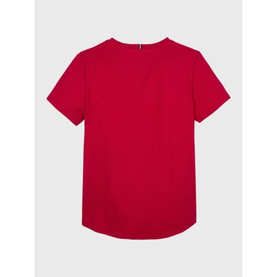 Imagen 2 del producto Polera Script Logo Metalizado Rojo