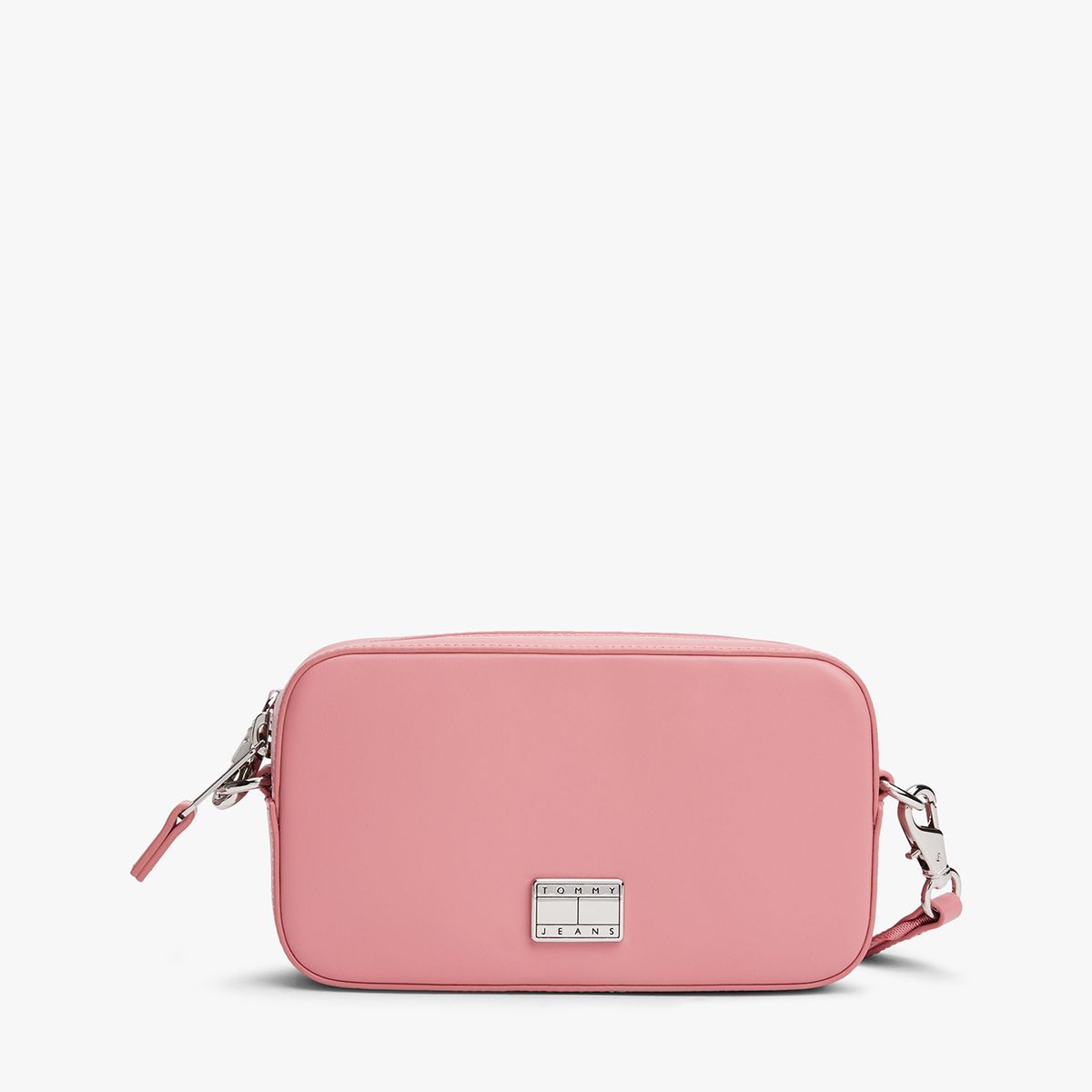 TOMMY HILFIGER - Bandolera American Cool Logo Rosado Tommy Jeans