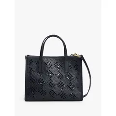 TOMMY HILFIGER - Tote City Con Monograma Azul